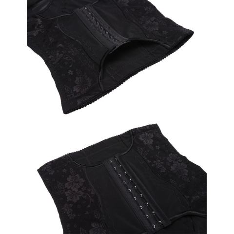 Sunweb Wanita Panggul Kontrol Tubuh Korset Tinggi Pinggang Yg Melangsingkan Tummy Perut Shaper Pakaian Dalam (Hitam)-Internasional 5
