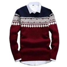 Sweater Rajut Pria Columbus Tribal - Best