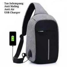 Tas Anti Maling (Anti Theft Backpack - Smart Back Pack) USB CHARGER