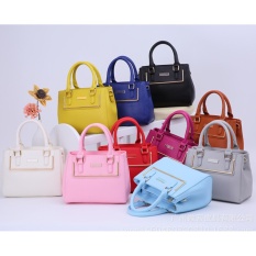 Tas Branded Wanita Charles N Keith Best Quality Handbags - Merah