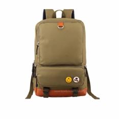 Tas Punggung / Ransel / Backpack / Tas Sekolah / Travel Bag ( 3P Fashion Bag ) - Brown