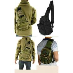 Tas Selempang Slempang Cowok Pria Tote Bag Army Sling Waist CT065