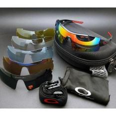 Terbaru Kacamata / Sunglass Pria Okley Magnum 5 Lensa 9218R Super Fullset - Kdstr