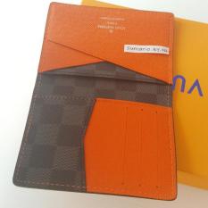 Terbaru Lv Card Wallet Hitam Dompet Kartu Holder Kulit Asli Louis Vuitton - Kdstr
