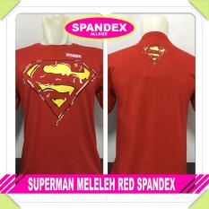UC Kaos Bagus Distro / Tshirt Distro / T-shirt Oblong premium / Baju Kaos Pria Lengan Pendek/ Character Superhero Anime Cartoon / (SUPERMAN) - MERAH / Kaos Cowok / Pakaian Pria / Tumblr Tee / Oneck Polos Grosir Murah D3C