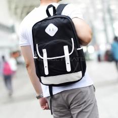 Ultimate Tas Pria / Wanita JS-8191 - Black / Tas Pria Ransel Backpack Sekolah Remaja Murah / Tas Cewek Korea Import Batam Murah Branded