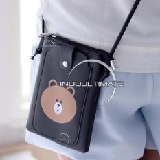 Ultimate Tas Kecil Wanita DY-403-2 - Black / Tas Anak Cewek / Cewe / Perempuan Mini Kecil Slempang / Selempang Korea Import Batam Murah Cantik / Dompet Lucu Kulit Kecil Murah