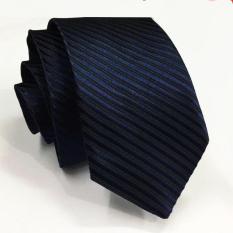 VM Dasi Fashion Slim Biru Navy - Navy Blue Ties