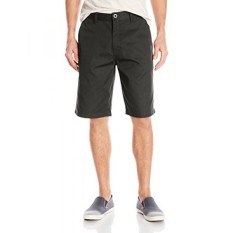 Volcom Mens Frickin Chino Short, Black, 30 - intl