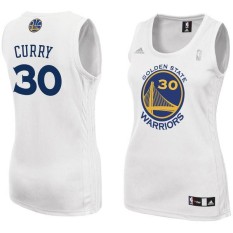 White Stephen Curry Golden State Warriors Number 30 NBA Woman's Basketball Jersey Swingman Player Top Authentic Team color Breathable Light Alternate Int:XXL - intl