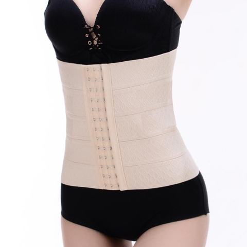 Wanita Plus Ukuran Badan Shaper Yg Melangsingkan Pinggang Tummy Sabuk Pinggang Cincher Underbust Pengendali Corset Pinggang Latihan Yg Melangsingkan Sabuk Shaper- internasional 5