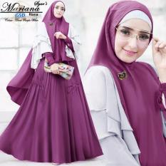 Wow keren - Baju syarii / gamis syarii / muslim syarii/ gamis muslim /muslim wanita / syari Mariana