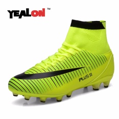 YEALON High Ankle Football Boots New FG Soccer Shoes Superfly Men Sock Boot Football Zapatos De Futbol Con Tobilleras Size39-46 - intl