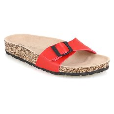 Zada Alika Birken Sandal - Merah
