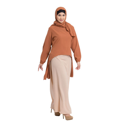 Zada Harumi Gamis Syar'i - Cokelat-Cokelat Susu 1
