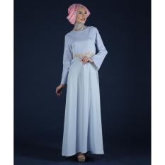 Zoya Dress Muslimah - Charming Dress Light Blue / Gamis Zoya