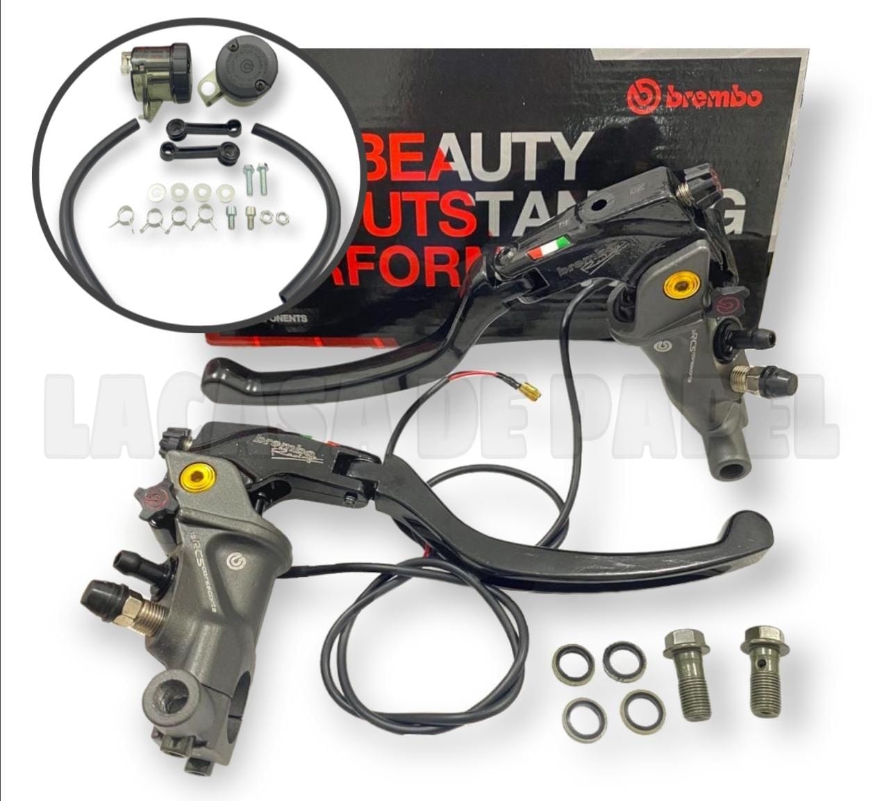 MASTER REM CORSA CORTA RCS 19 MASTER REM BREMBO PLUS 2 TABUNG BIG SMOKE