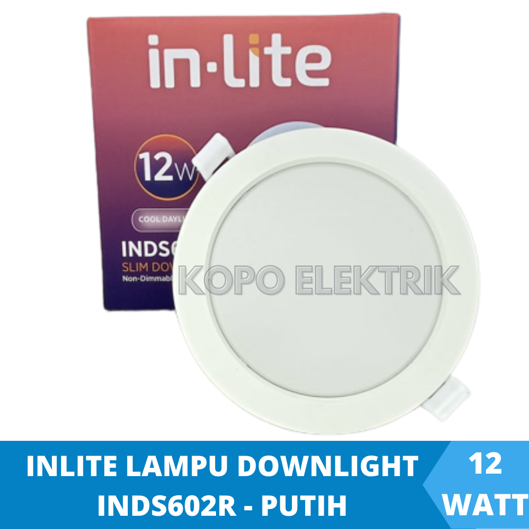 Inlite Lampu Led Panel Slim Watt Led Panel Inlite Slim W