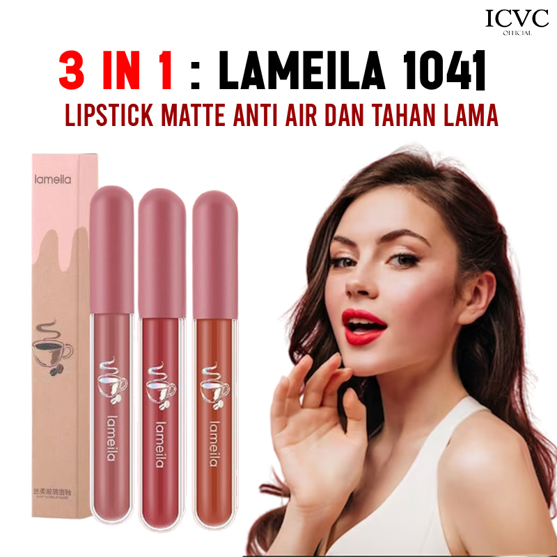 Bundle In Icvc Lameila Lipstick Nude Edition Liquid