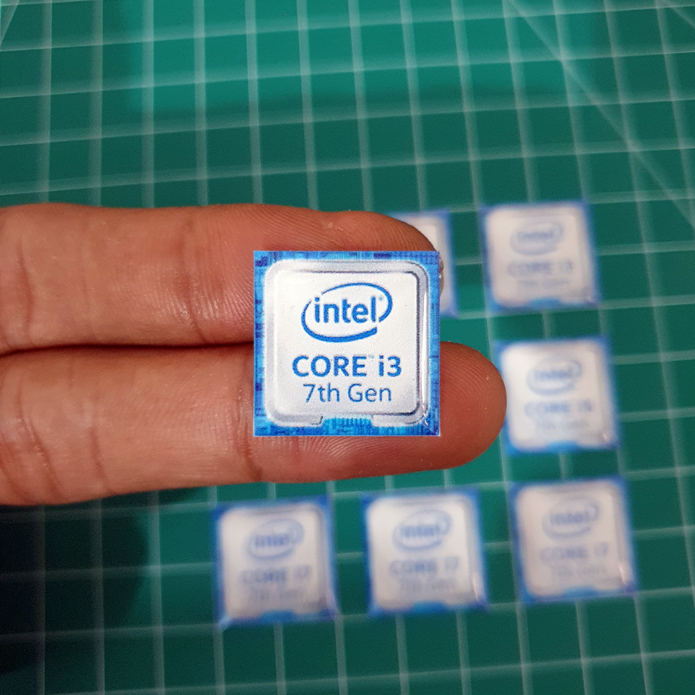 Stiker Timbul Emblem Intel Core I I I Gen Lazada Indonesia