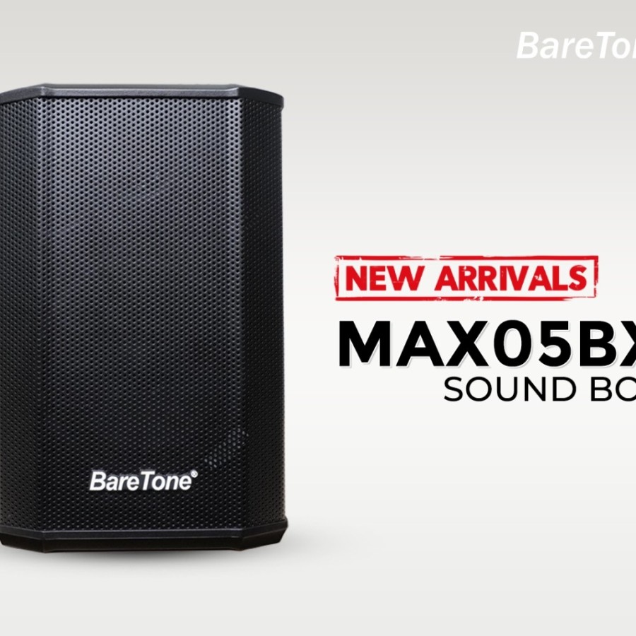 BareTone Speaker Portable MAX05BX 5 Inch Lazada Indonesia