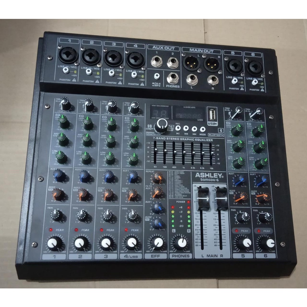 Mixer Audio Channel Ashley Samson Original Lazada Indonesia