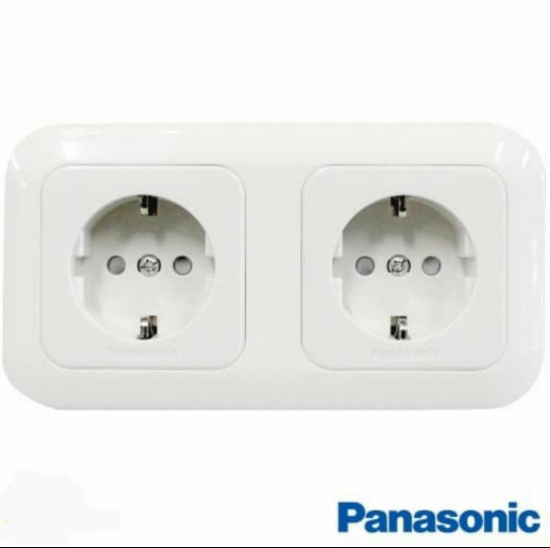 Stop Kontak Panasonic Double Seri Isi 2 Gang NON CP WEJP11322 7