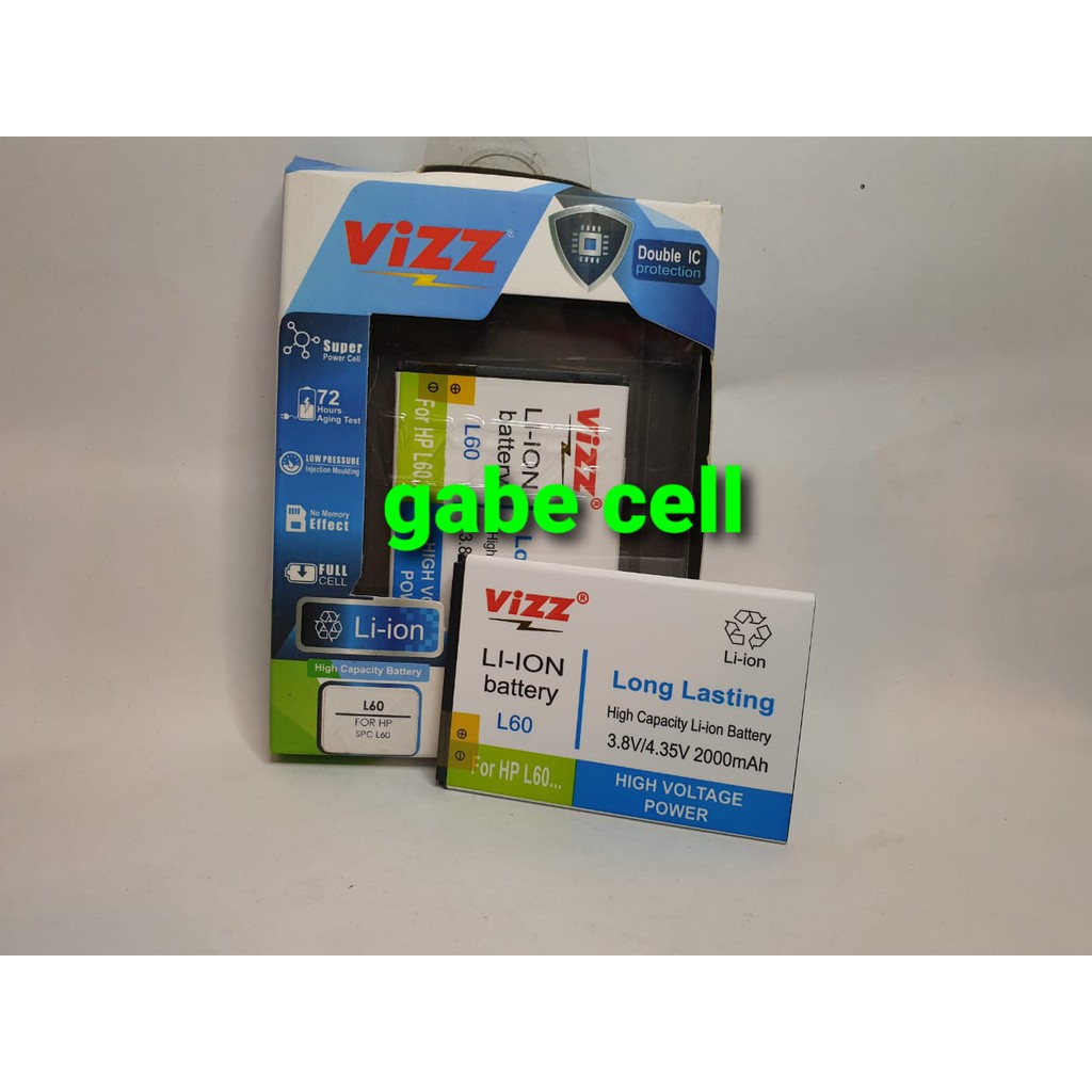 Baterai Vzz Double Power Spc L Bat Battery Lazada Indonesia