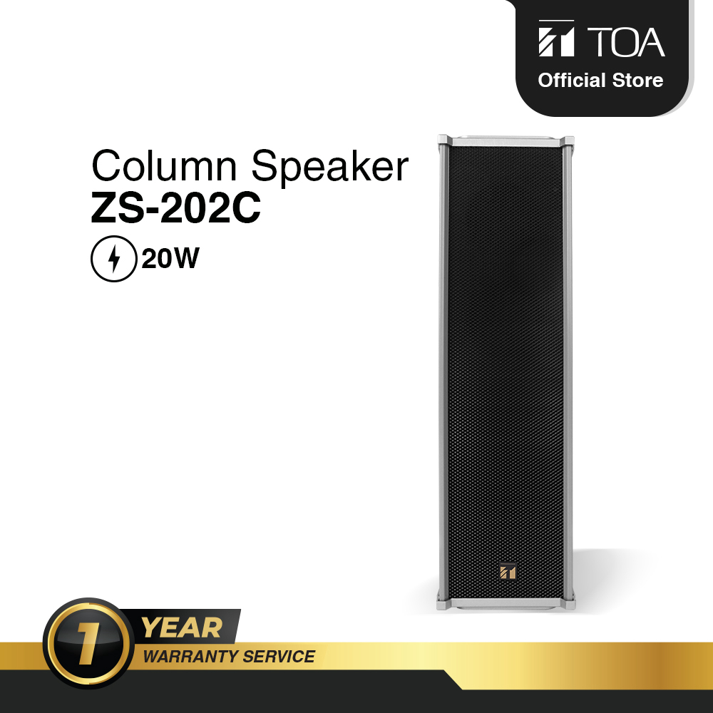 Toa Zs C Column Speaker W Lazada Indonesia