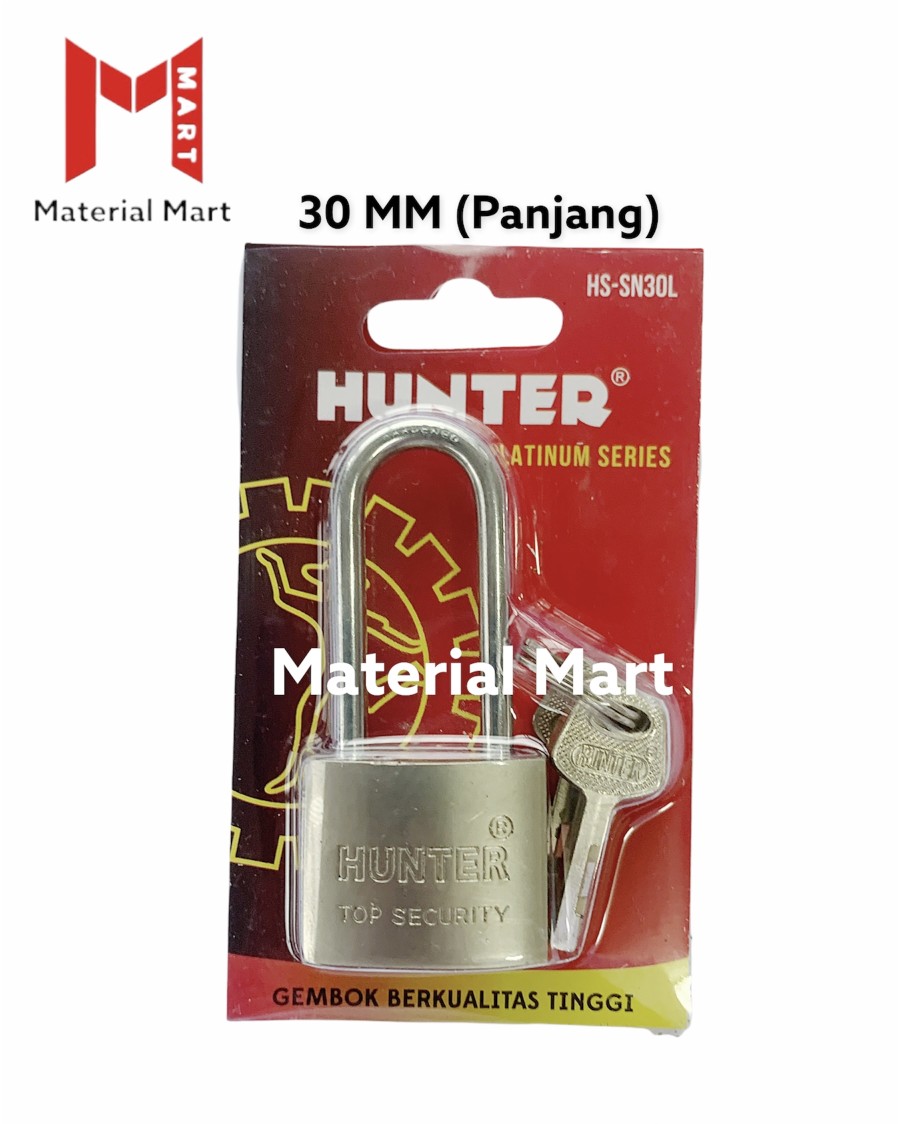 Gembok Rumah Mm Panjang Gembok Pintu Mm Nekel Satin Padlock