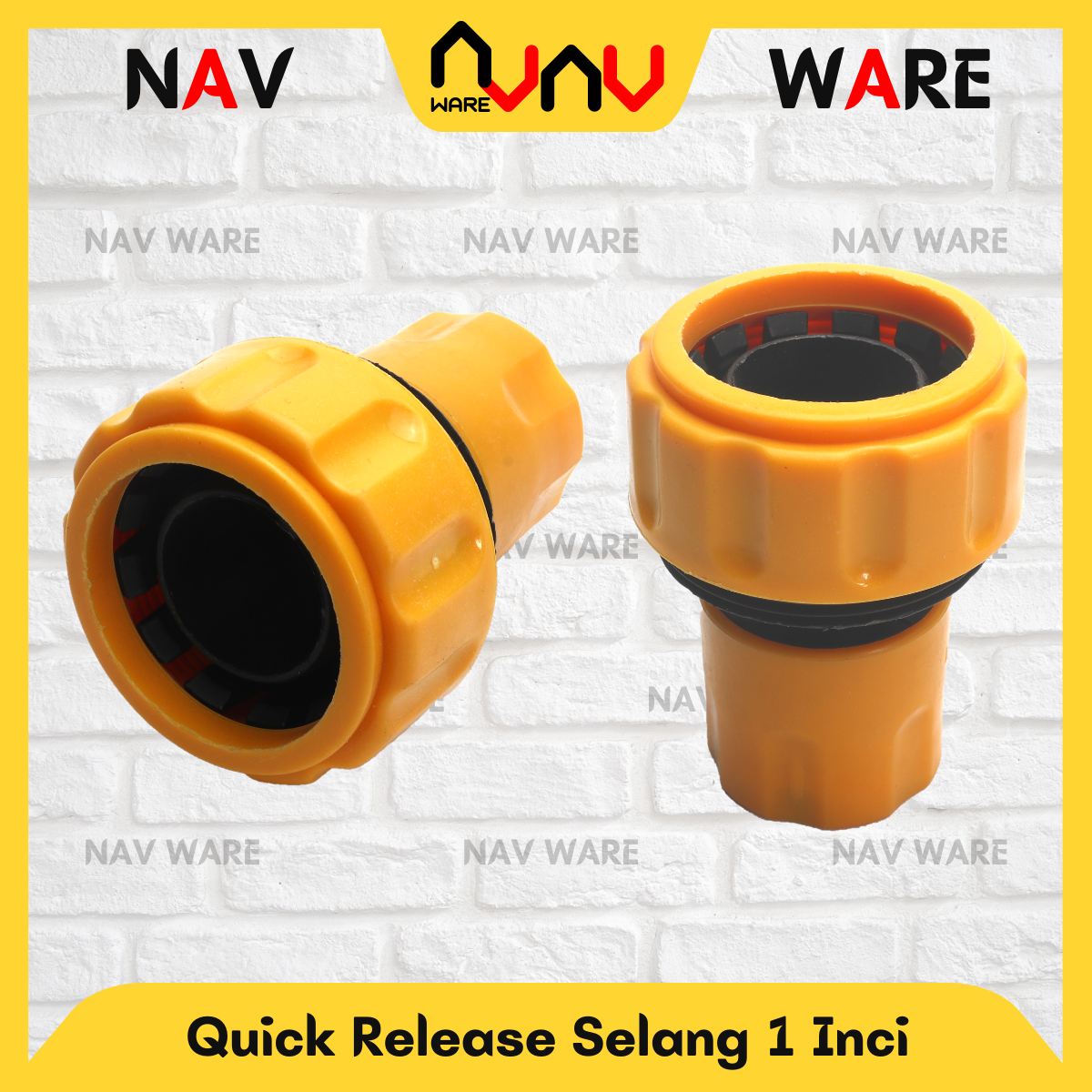 Soket Konektor Quick Release Connector Ke Selang Air Inch Lazada