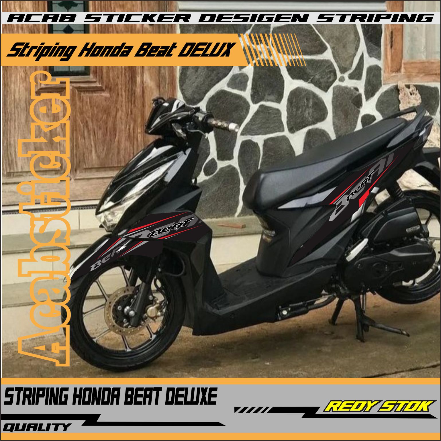 K9 Striping HONDA BEAT NEW BEAT STREET NEW BEAT DELUXE CBS LSS