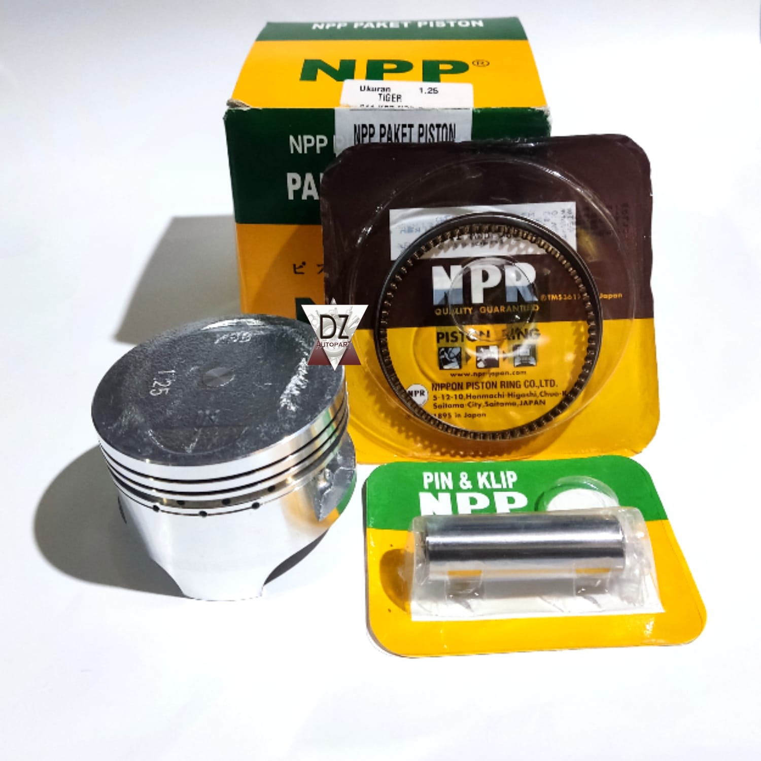 Npp Seher Piston Kit Tiger Kode Kbb Os Oversize