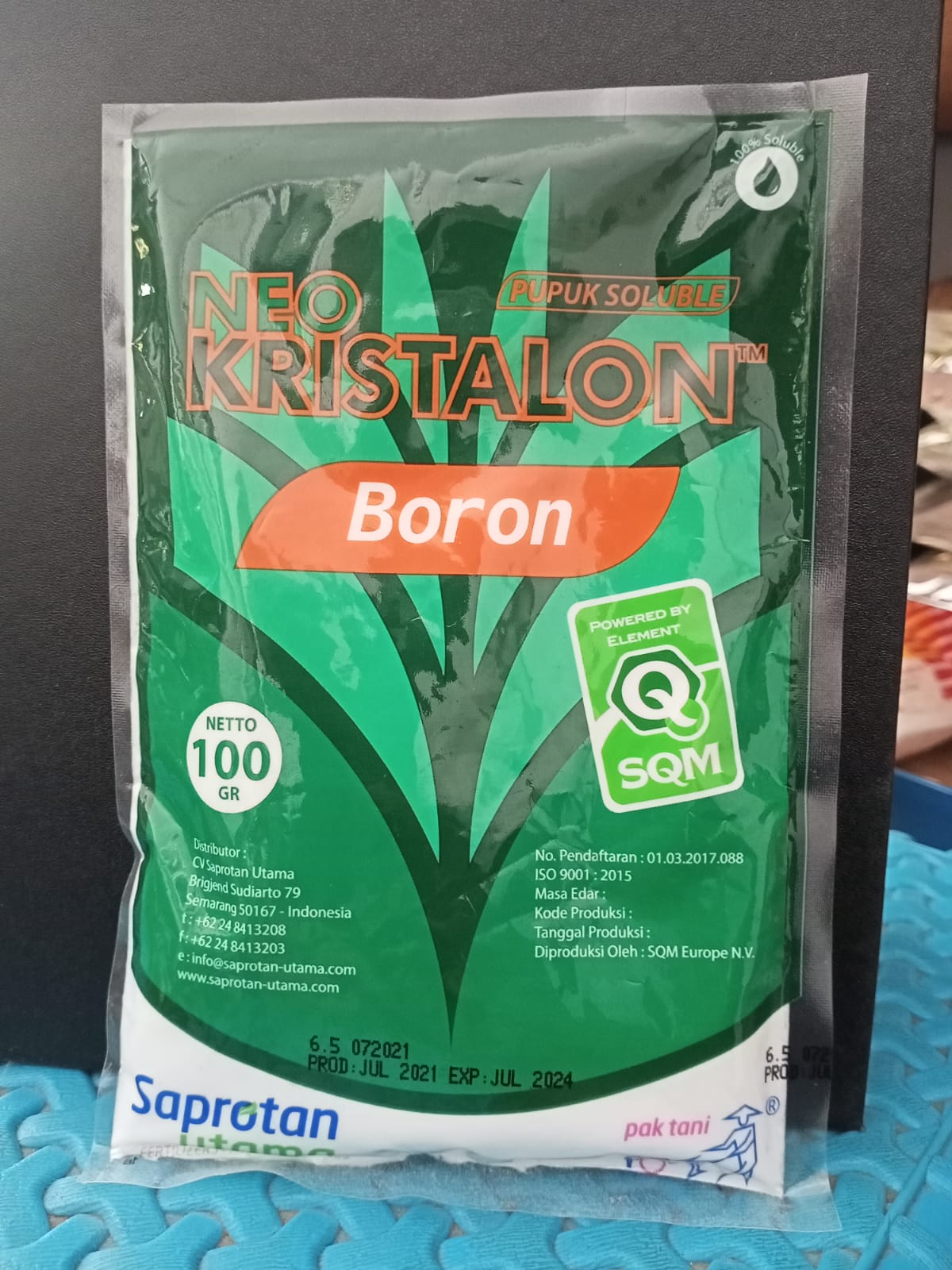 NEO KRISTALON BORON 100 GRAM PUPUK SOLUBLE Lazada Indonesia