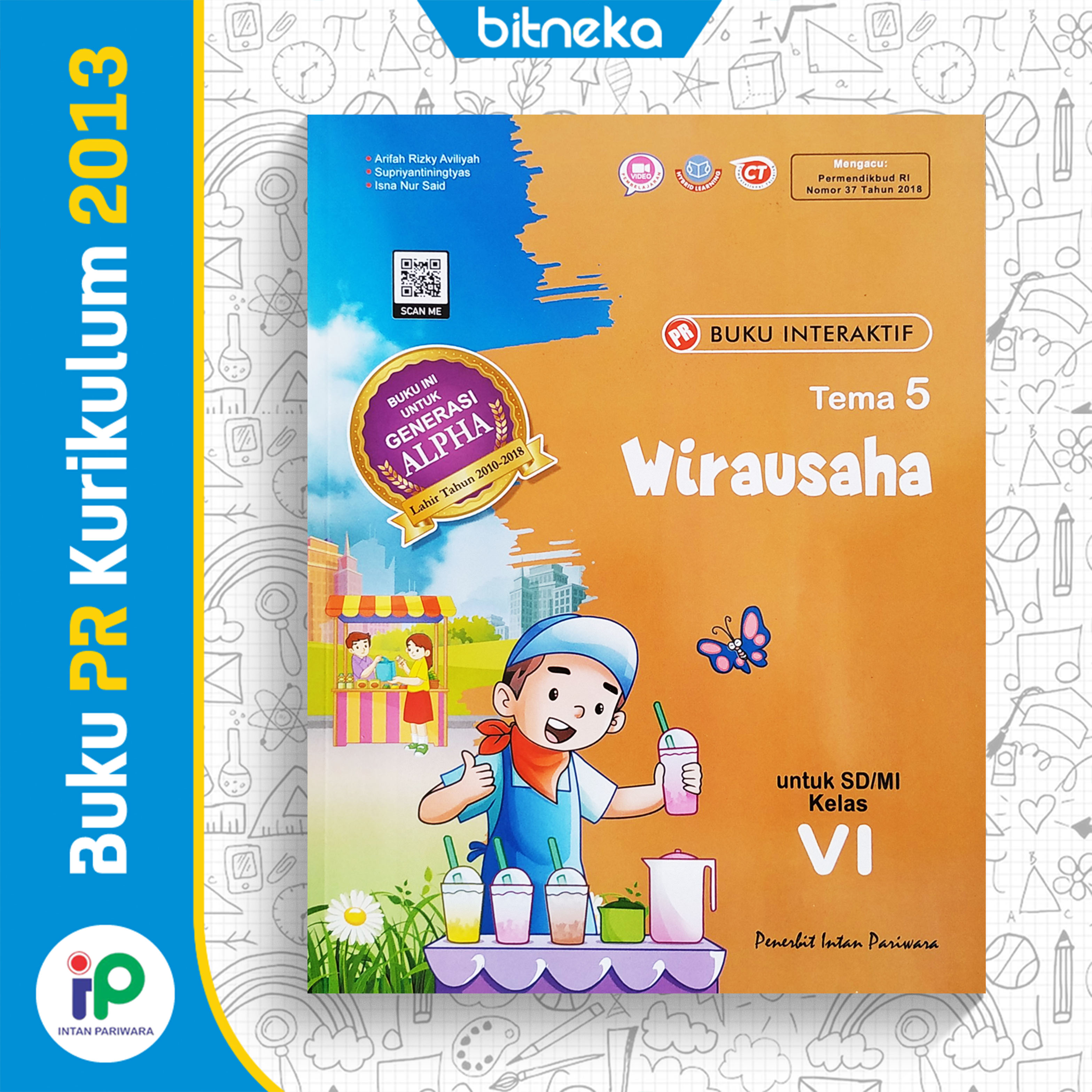 Buku PR Interaktif SD MI Kelas 6 Tema 5 Wirausaha Intan Pariwara