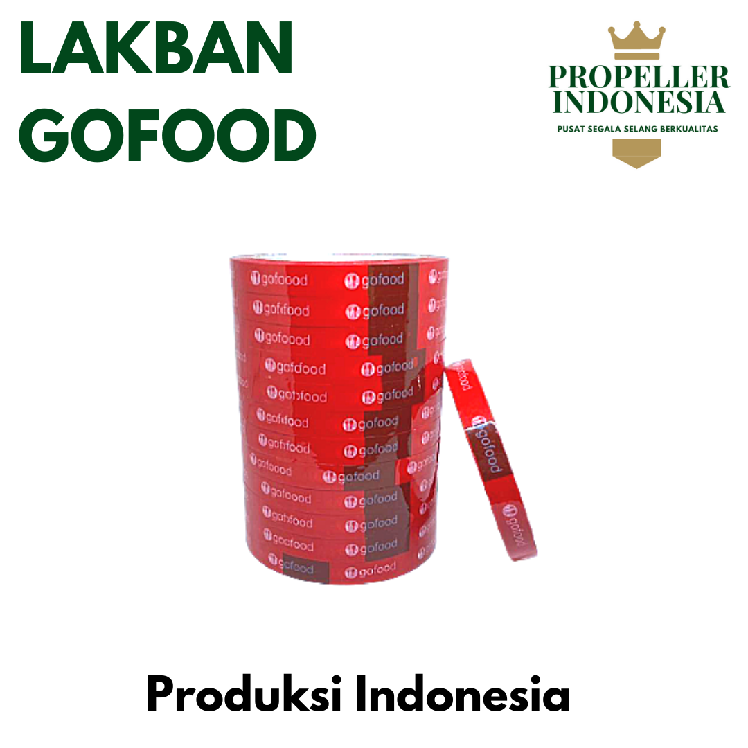 Lakban GoFood Isolasi Go Food Solatip GoFood 12mmx 65m Lazada Indonesia