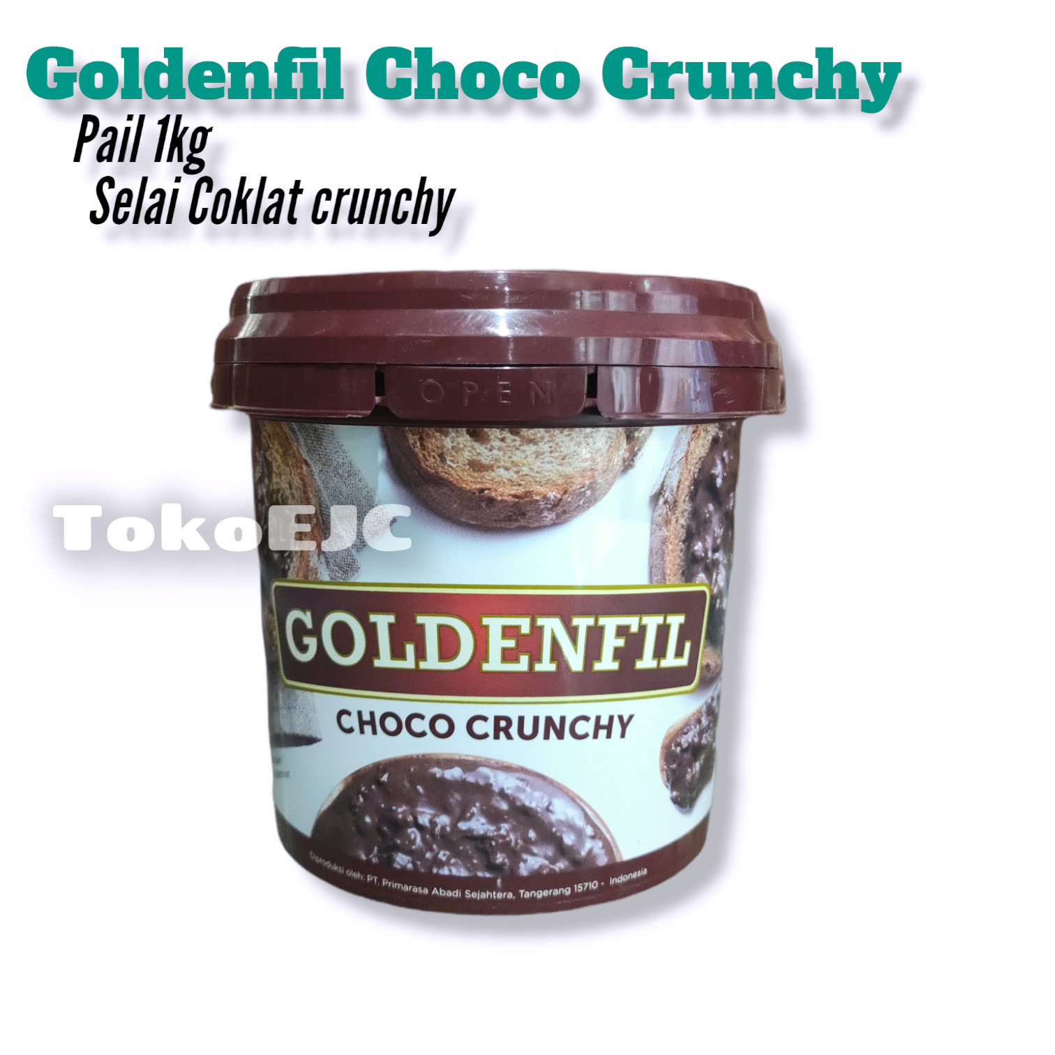 Selai Coklat Golden Fill Choco Crunchy Tiramisu Crunchy Kg Lazada