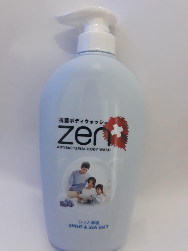 ZEN SABUN CAIR BOTOL BIRU 480 ML Antibacterial Body Wash Zen Shiso