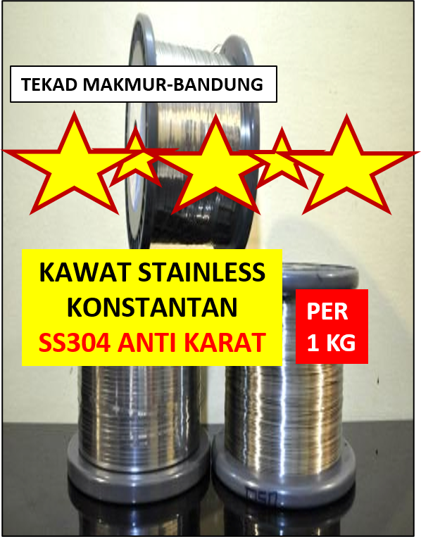 Kawat Stainless 0 30 1 20 Per 1 Kg SS304 Anti Karat Kawat