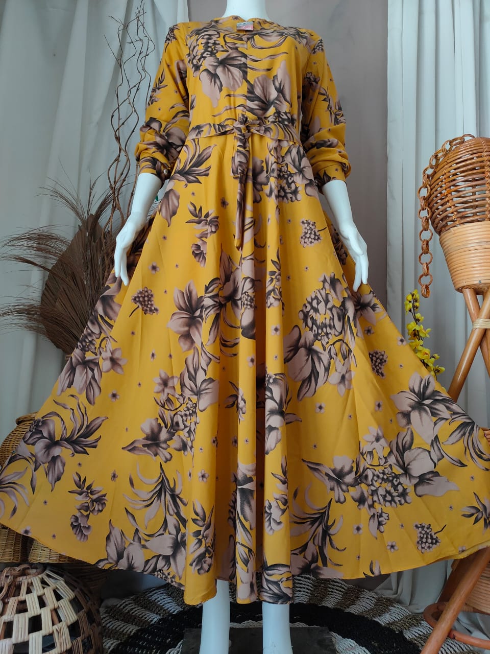 Gamis Monalisa Belinda Premium Klok 4 Meter Gamis Monalisa Belinda Premium Klok 4 Meter