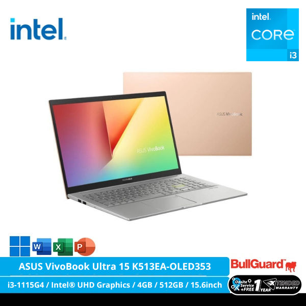 Asus Vivobook Ultra K Ea Oled Hearty Gold Intel Core I