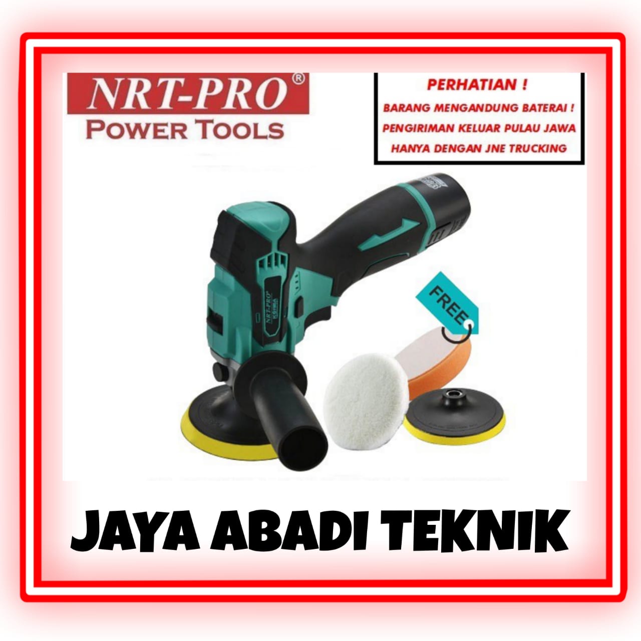 Nrt Pro Gv Hd Mesin Polisher Inch Alat Poles Mobil Motor Car