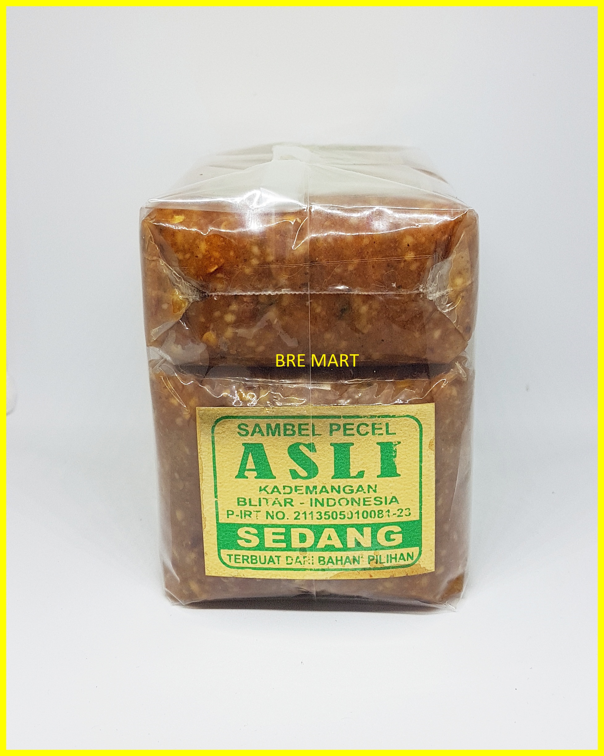 SAMBEL PECEL ASLI BLITAR VARIAN SEDANG KEMASAN BESAR BUMBU PECEL