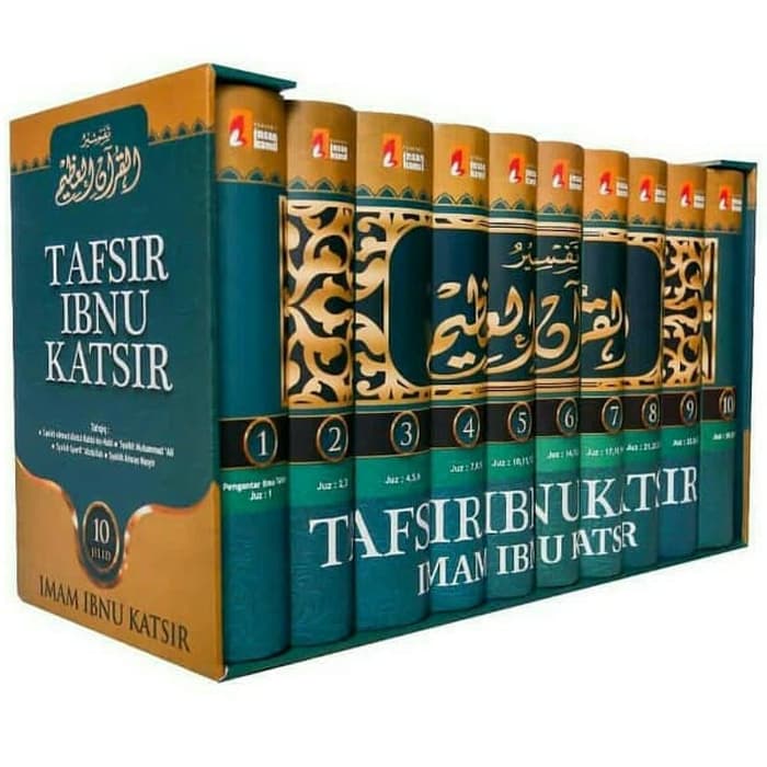 Tafsir Ibnu Katsir Full Set 10 Jilid Best Seller Buku Kisah Islami