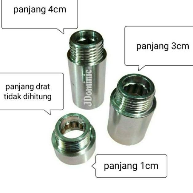 Sambungan Pemanjang Kran Air Cm Extension Keran Fitting Pitting