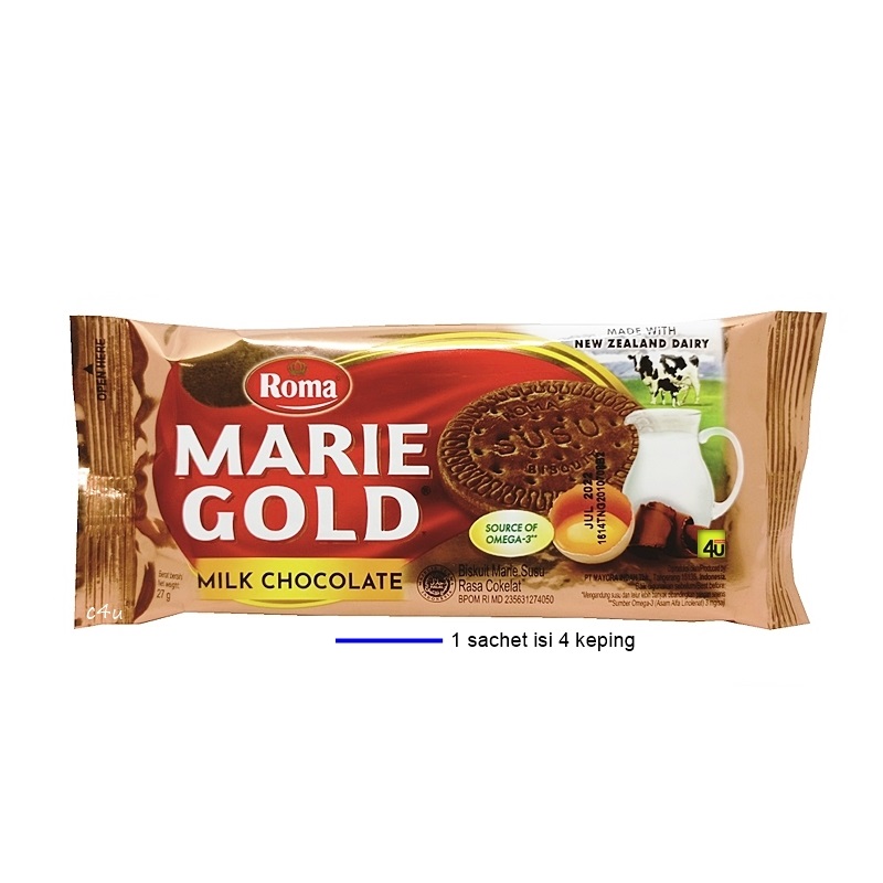 ROMA Biskuit Marie Gold Kemasan SACHET Lazada Indonesia