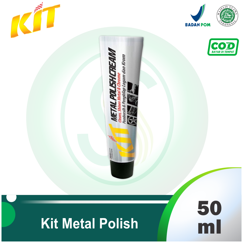 Kit Metal Polish Cream Gr Poles Kendaraan Lazada Indonesia