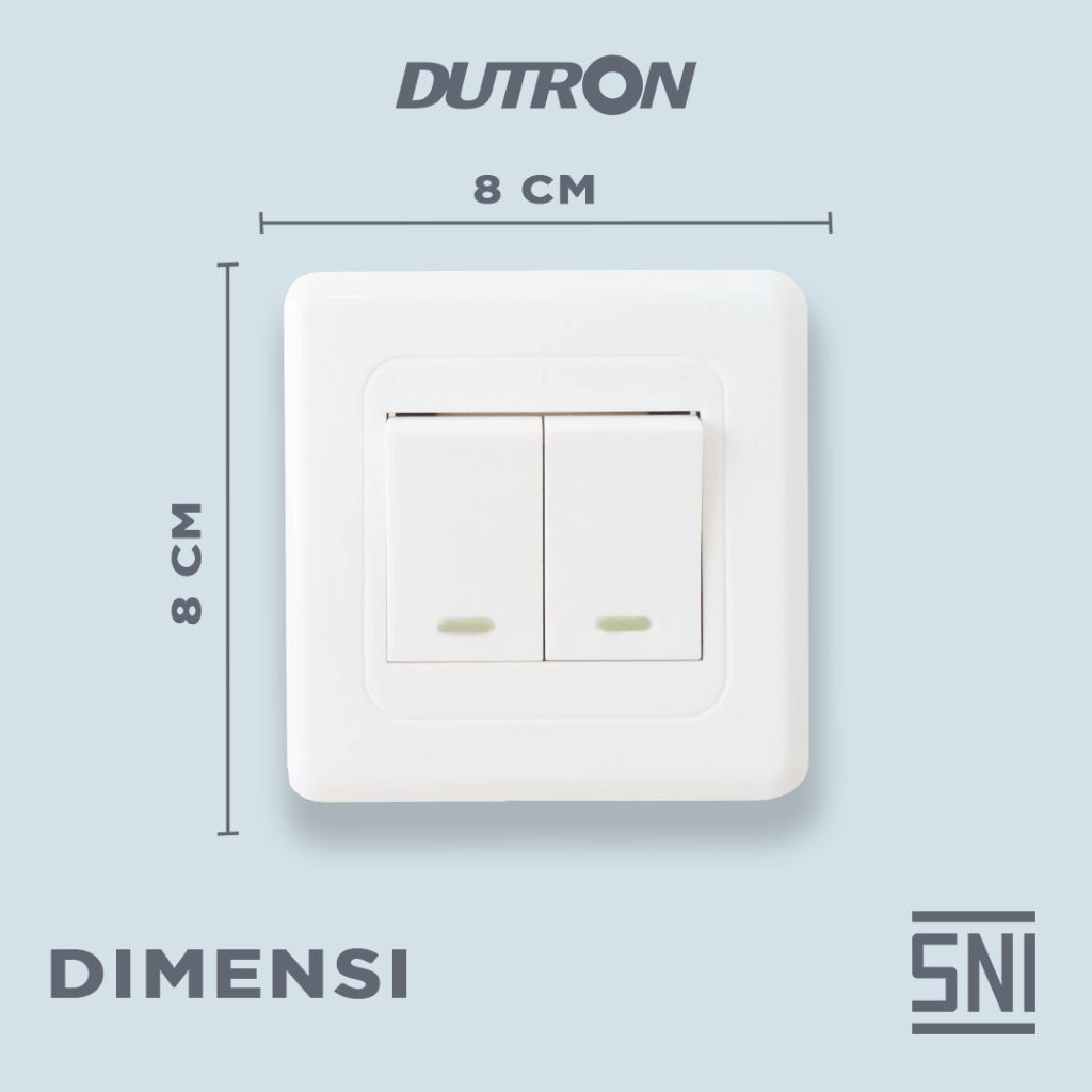 DUTRON Stop Kontak Inbow Stop Kontak Stopkontak Tanam Dinding Saklar