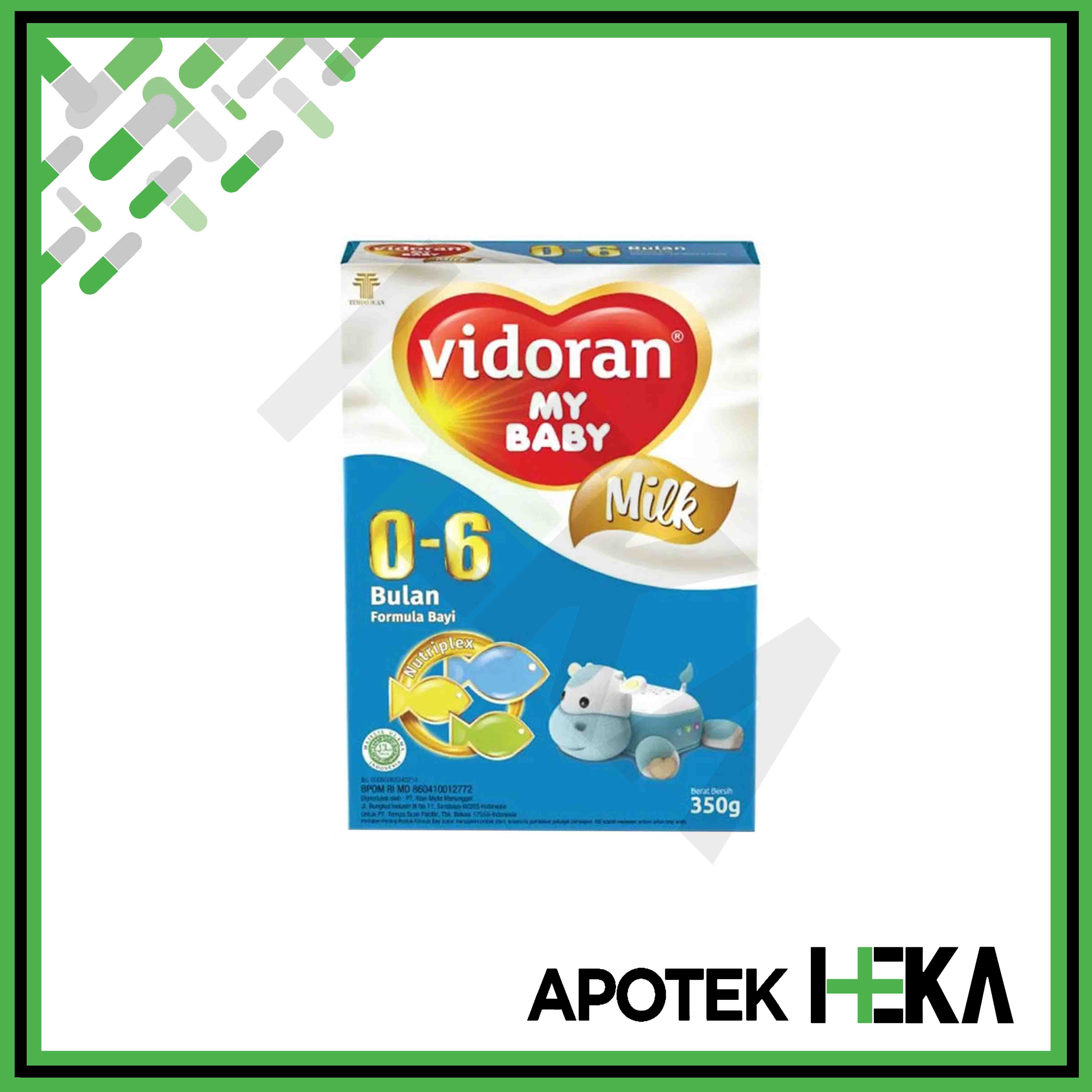 Vidoran My Baby Milk Bulan Kemasan G Lazada Indonesia