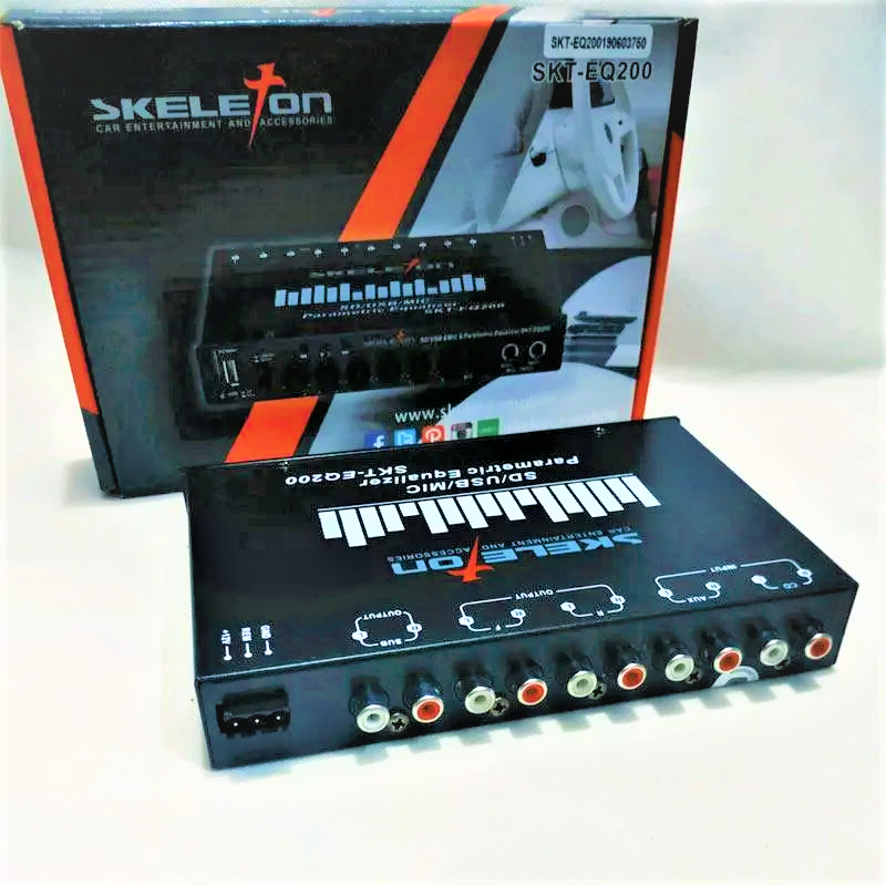 Skeleton Skt Eq Parametrik Equalizer Amplifier Audio Mobil